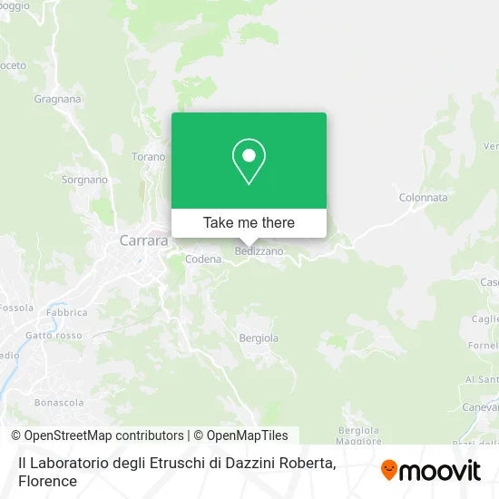 Etruscan Workshop by Dazzini Roberta map