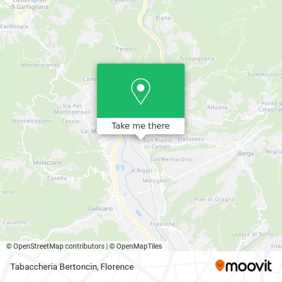 Tabaccheria Bertoncin map