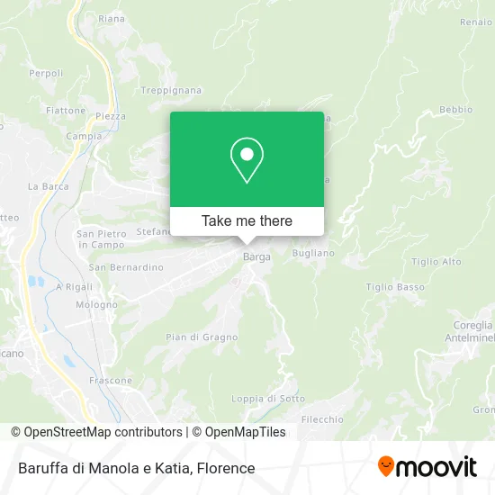 Baruffa di Manola e Katia map