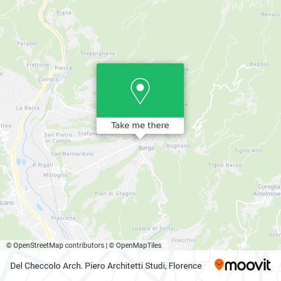 Del Checcolo Arch. Piero Architetti Studi map