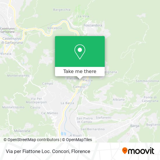 Via per Fiattone Loc. Concori map