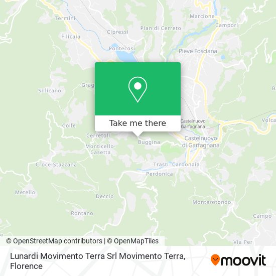 Lunardi Movimento Terra Srl Movimento Terra map
