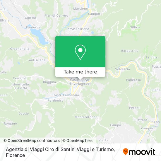 Agenzia di Viaggi Ciro di Santini Viaggi e Turismo map