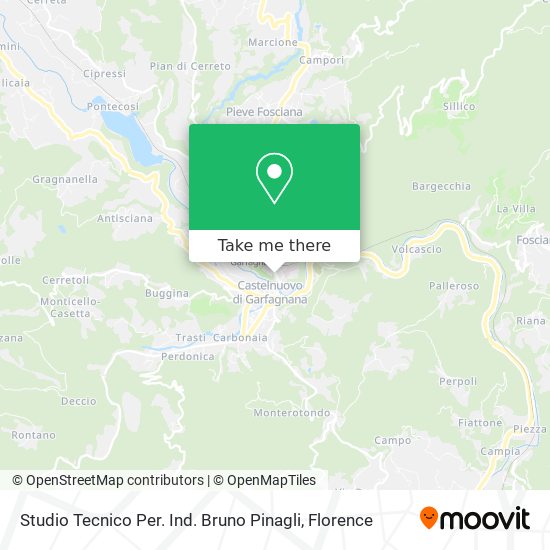 Studio Tecnico Per. Ind. Bruno Pinagli map