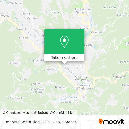 Impresa Costruzioni Guidi Gino map