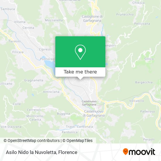 Asilo Nido la Nuvoletta map