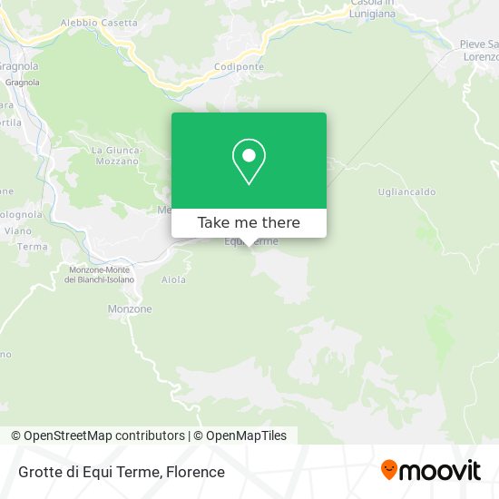 Grotte di Equi Terme map