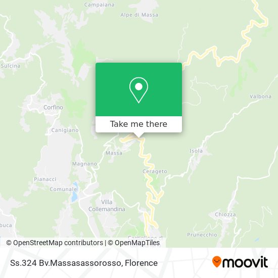 Ss.324 Bv.Massasassorosso map