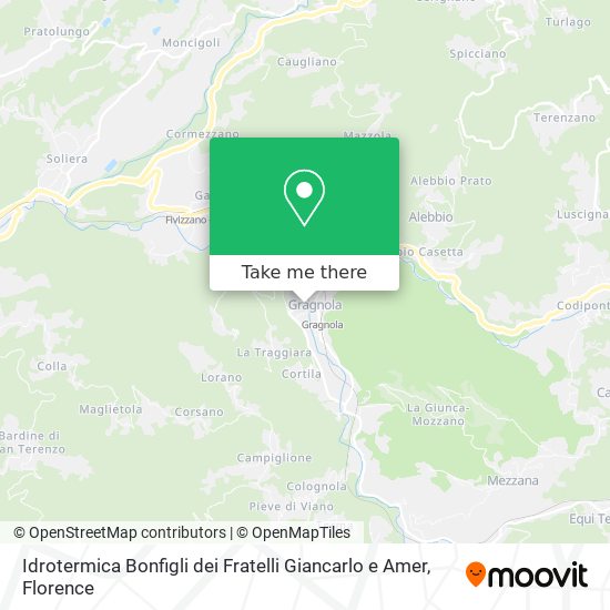 Idrotermica Bonfigli dei Fratelli Giancarlo e Amer map