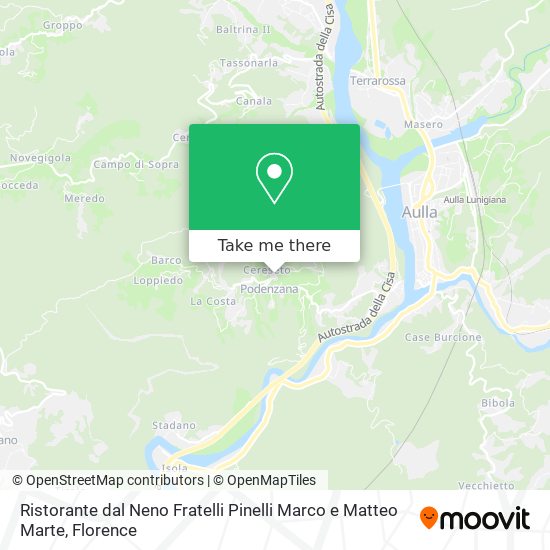 Ristorante dal Neno Fratelli Pinelli Marco e Matteo Marte map