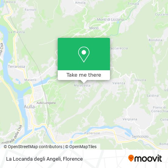 La Locanda degli Angeli map