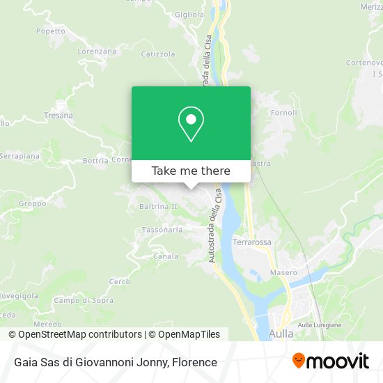 Gaia Sas di Giovannoni Jonny map