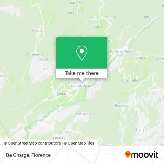 Be Charge map