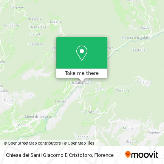 Chiesa dei Santi Giacomo E Cristoforo map