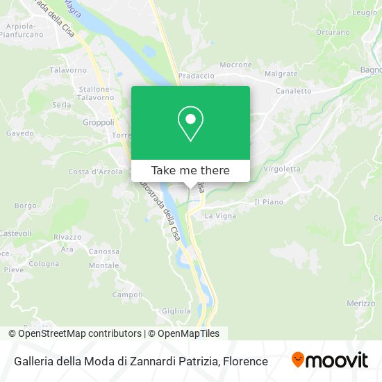 Galleria della Moda di Zannardi Patrizia map