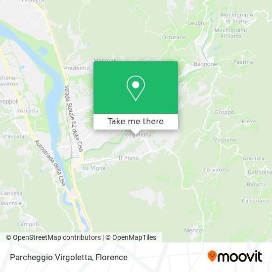 Parcheggio Virgoletta map