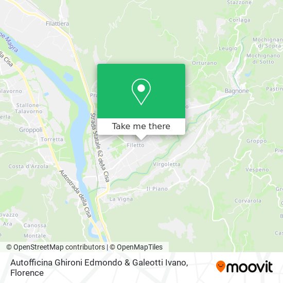 Autofficina Ghironi Edmondo & Galeotti Ivano map