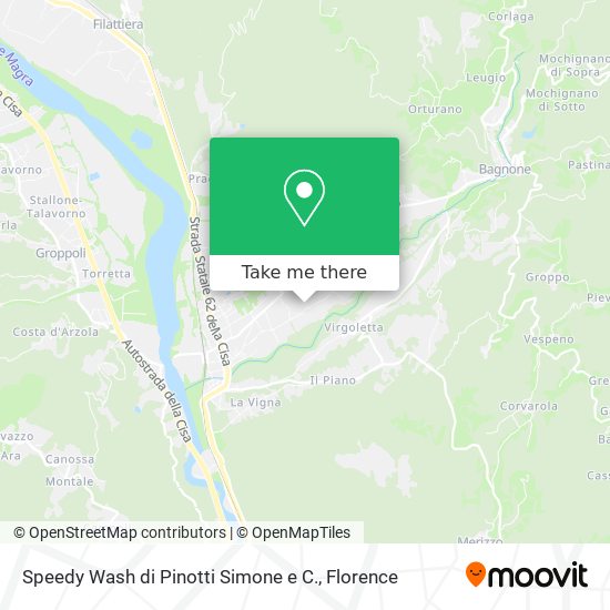 Speedy Wash di Pinotti Simone e C. map