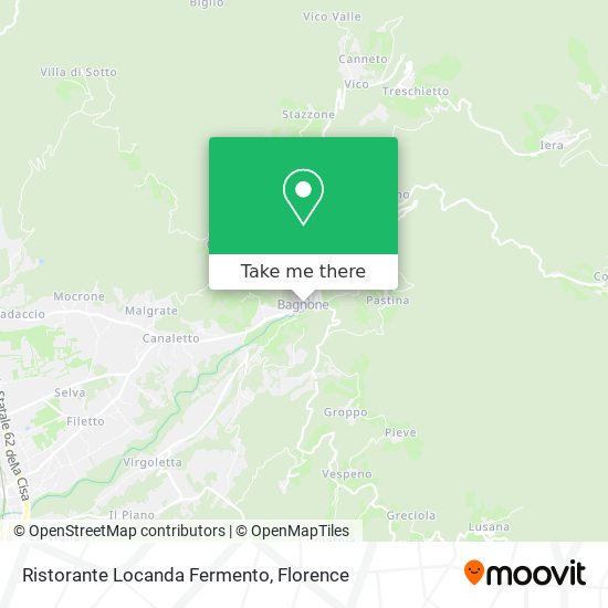 Ristorante Locanda Fermento map