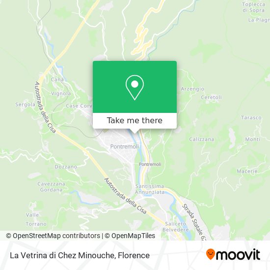 La Vetrina di Chez Minouche map