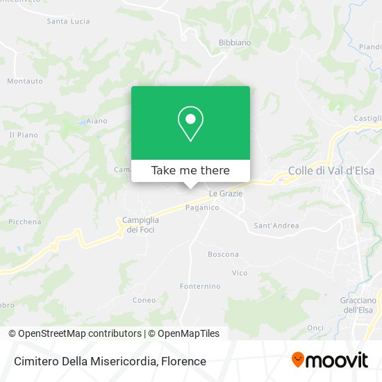 Cimitero Della Misericordia map
