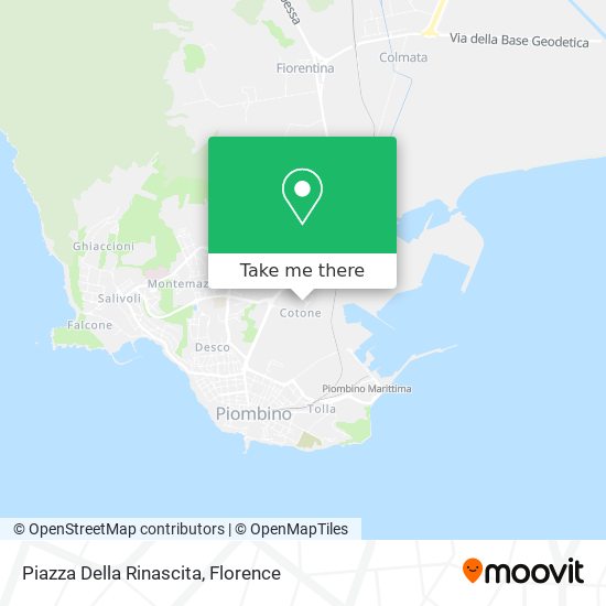 Piazza Della Rinascita map