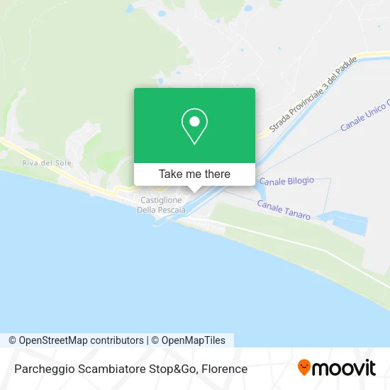 Parcheggio Scambiatore Stop&Go map