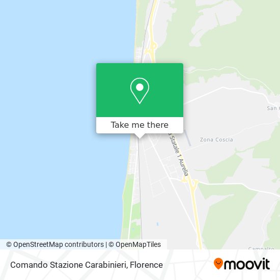 Comando Stazione Carabinieri map