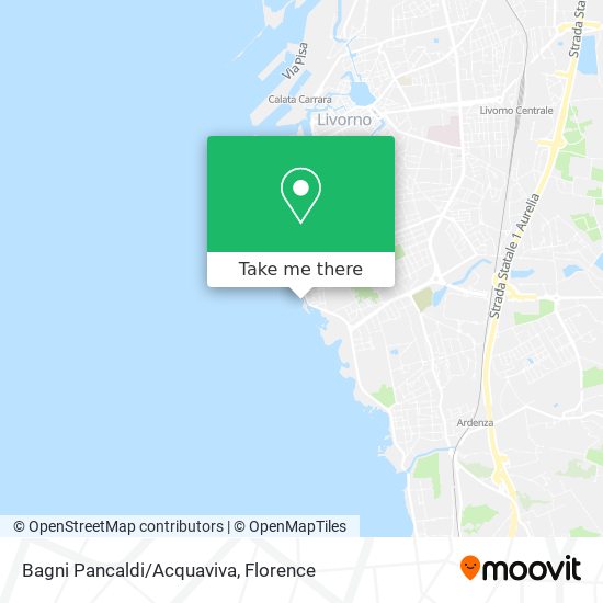 Bagni Pancaldi/Acquaviva map