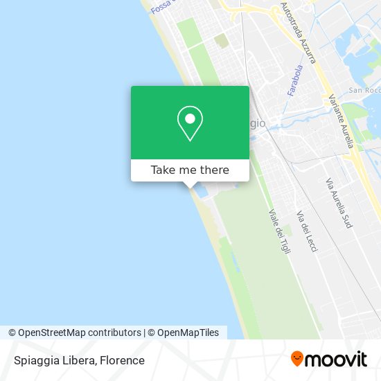 Spiaggia Libera map