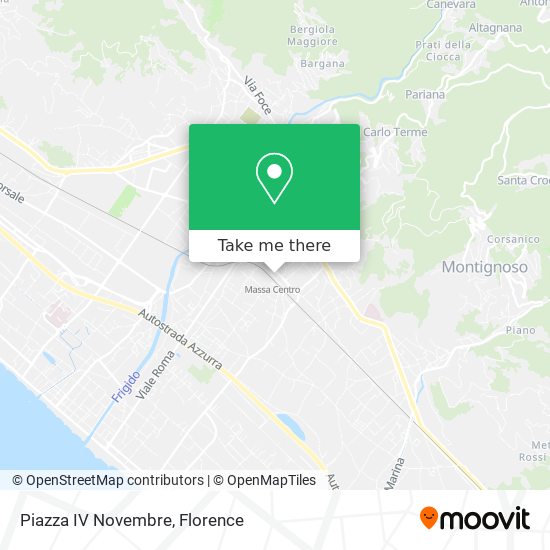 Piazza IV Novembre map