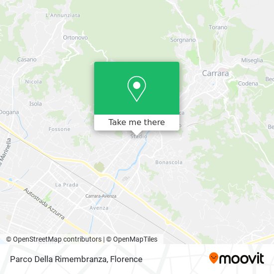 Parco Della Rimembranza map