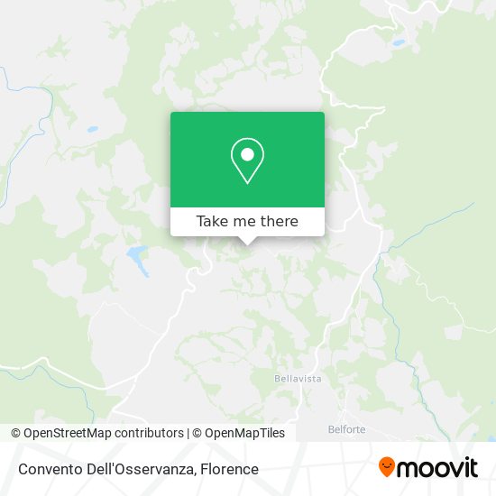Convento Dell'Osservanza map