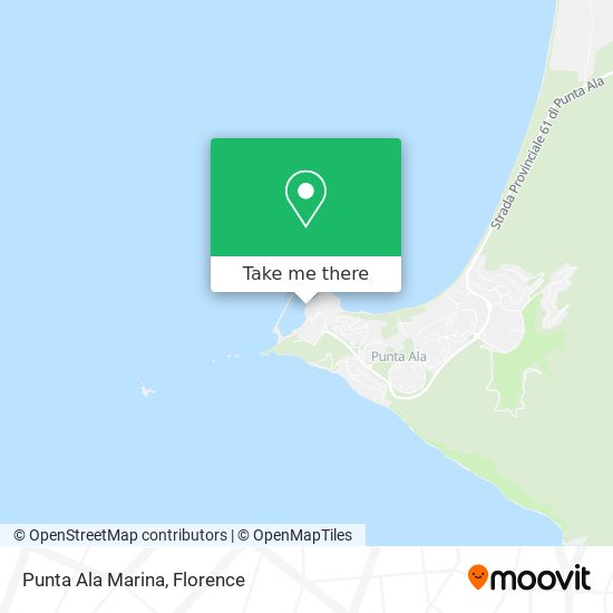 Punta Ala Marina map