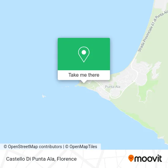 Castello Di Punta Ala map