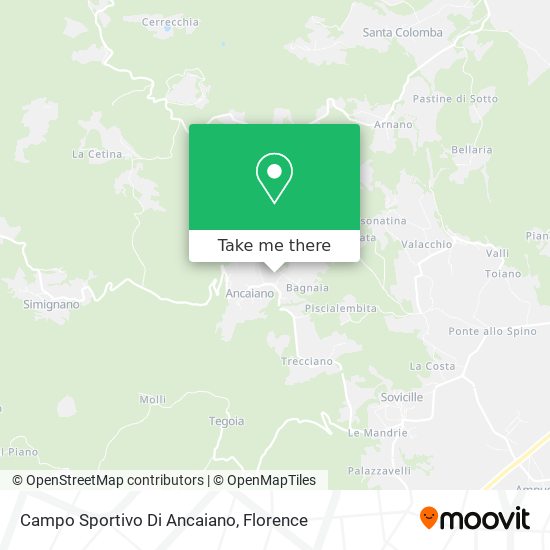 Campo Sportivo Di Ancaiano map