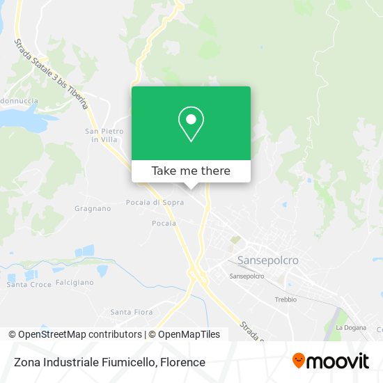 Zona Industriale Fiumicello map