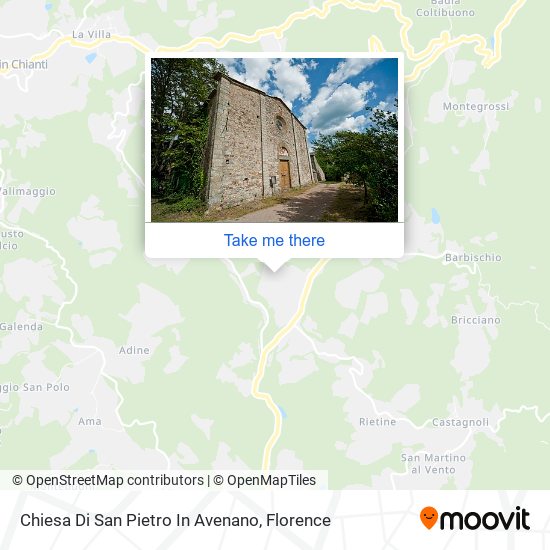 Chiesa Di San Pietro In Avenano map