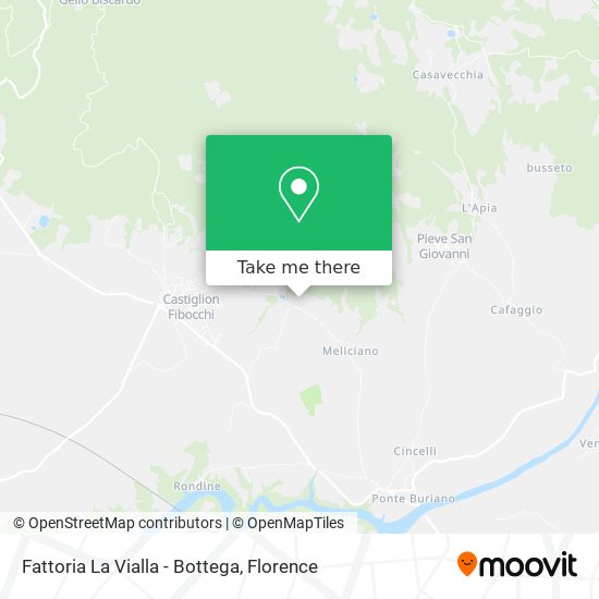 Fattoria La Vialla - Bottega map