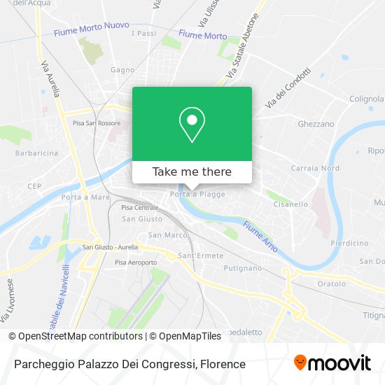 Parcheggio Palazzo Dei Congressi map