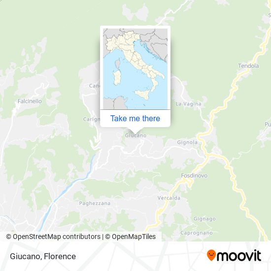 Giucano map