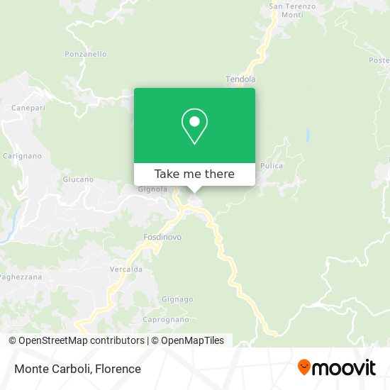 Monte Carboli map