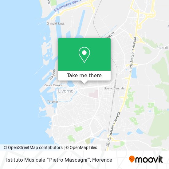Istituto Musicale ""Pietro Mascagni"" map