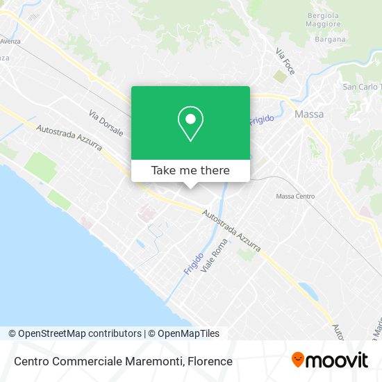 Centro Commerciale Maremonti map