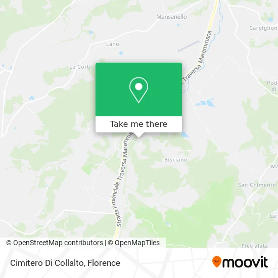 Cimitero Di Collalto map