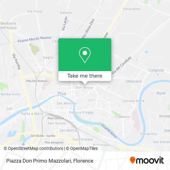 Piazza Don Primo Mazzolari map