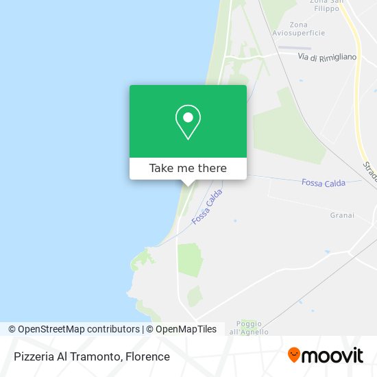 Pizzeria Al Tramonto map