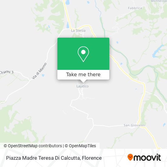 Piazza Madre Teresa Di Calcutta map