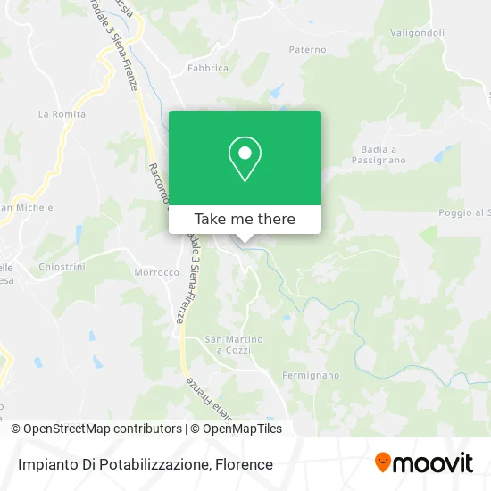 Impianto Di Potabilizzazione map
