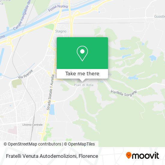 Fratelli Venuta Autodemolizioni map